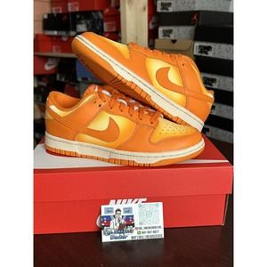 WMNS Nike Dunk Low Magma Orange Size 7 DX2953-800 100% Authentic